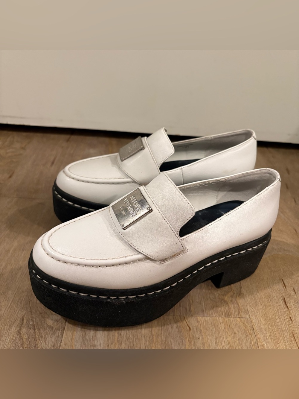 Opening Ceremony Leather Pumps White Platform Women’s Size 6 | Eur 36